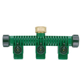 Plastic 5-Way Manifold w/3 Shut-Offs
