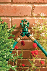 Plastic 2-Way Shut-Off Hose Y Adapter