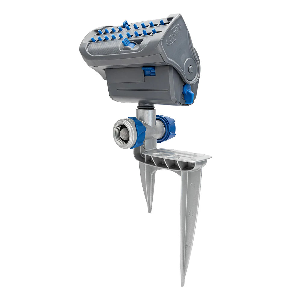 Compact Oscillating Sprinkler on Metal Spike - 4,000 Sq Ft