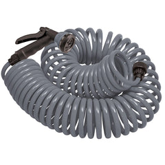 25-ft. Coil Hose with 8-Pattern Nozzle