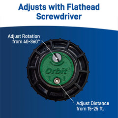 Titan Shrub Head Gear-Drive Rotor Sprinkler