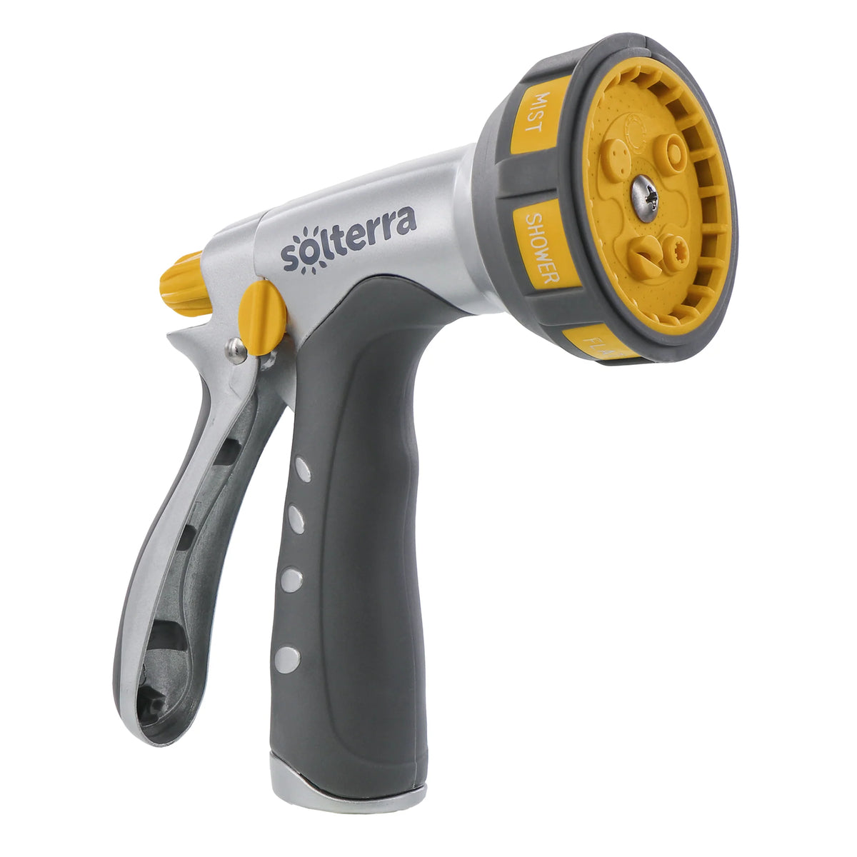 7-Pattern Garden Hose Nozzle with Rear Trigger