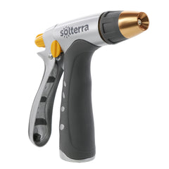 Adjustable Garden Hose Nozzle with Rear Trigger