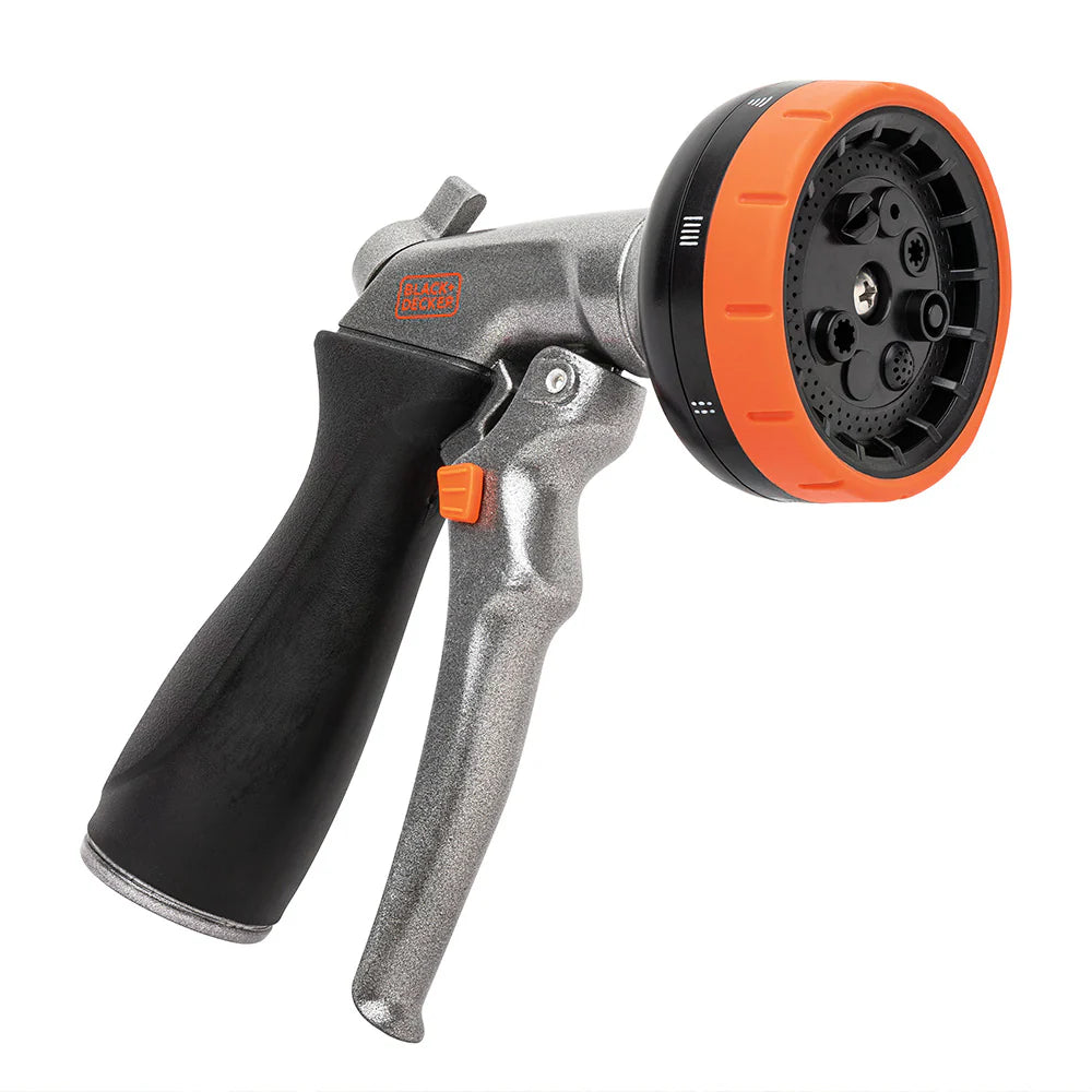 BLACK+DECKER® 8-Pattern Zinc Front Trigger Nozzle