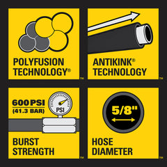 FATMAX® Exojacket® Fabric Hose with Swivel Coupling