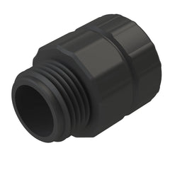 Push-Fit 5/8" Male Hose Mender, Plastic