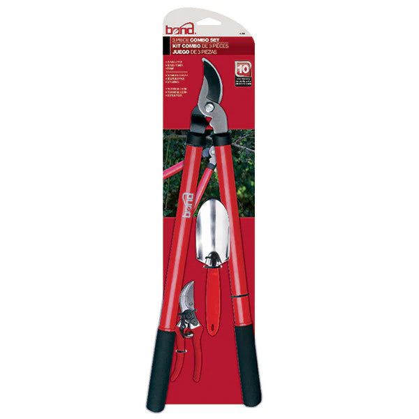 3-Piece Garden Tool Combo Set
