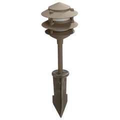 LED Aluminum Textured Bronze Landscape Path Light