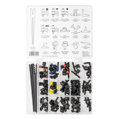 92-Piece Drip Irrigation Watering Essential Parts Kit