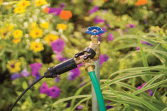 Hanging Basket Drip Irrigation Watering Kit with Flex Misters